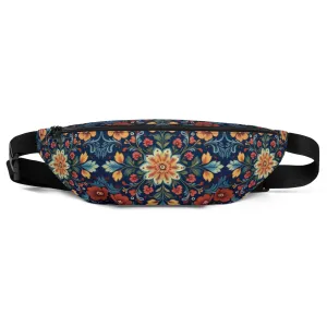 Norwegian Rosemaling Fanny Pack