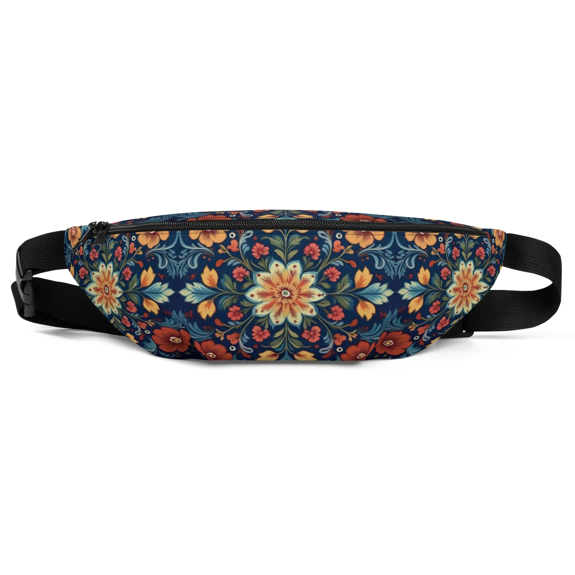 Norwegian Rosemaling Fanny Pack