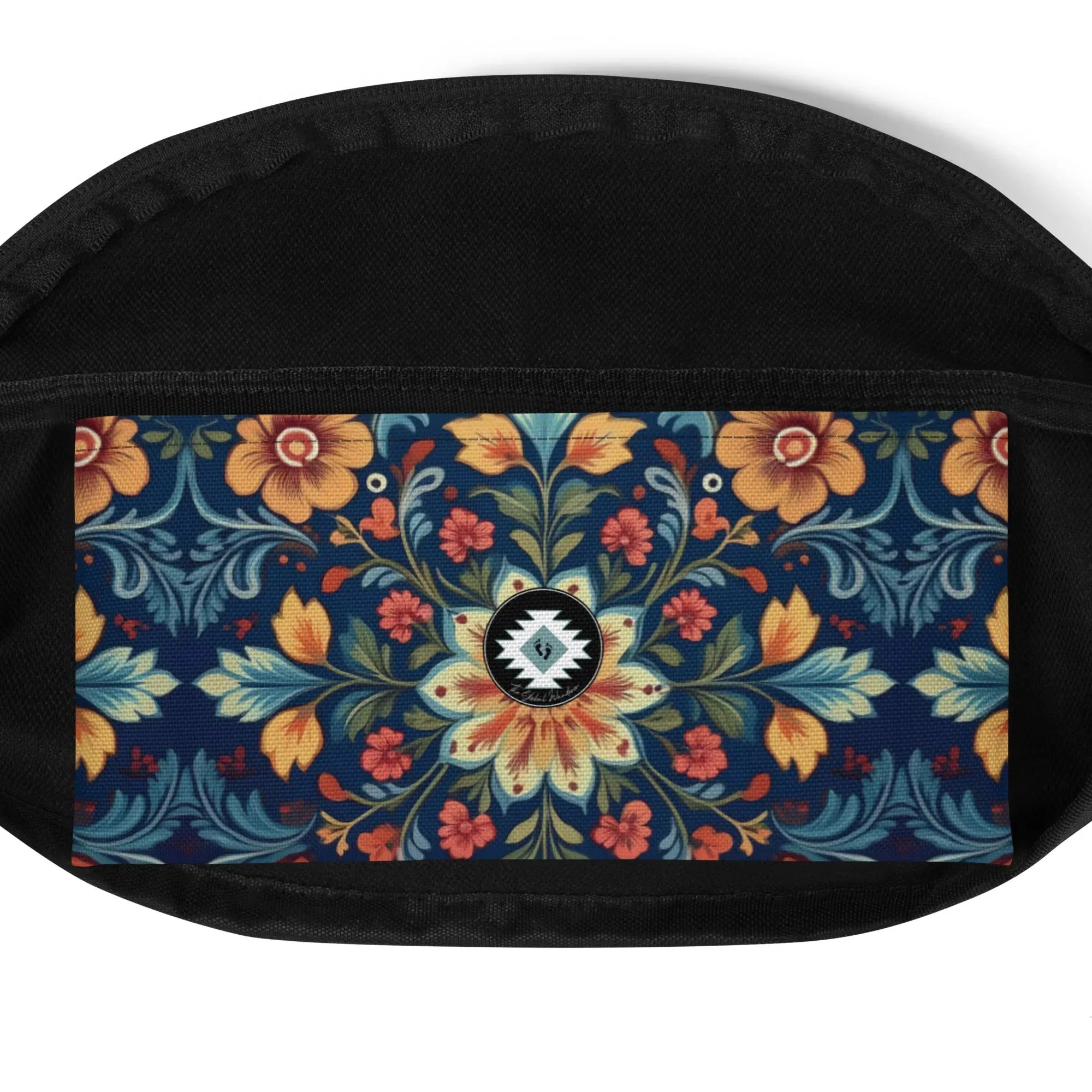 Norwegian Rosemaling Fanny Pack
