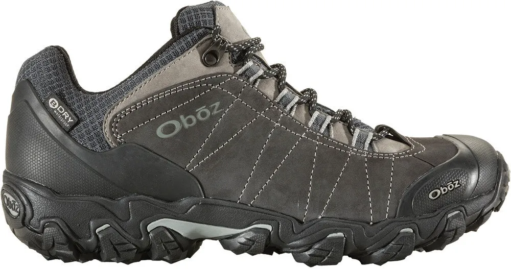 Oboz Men's Bridger Low B-DRY Dark Shadow