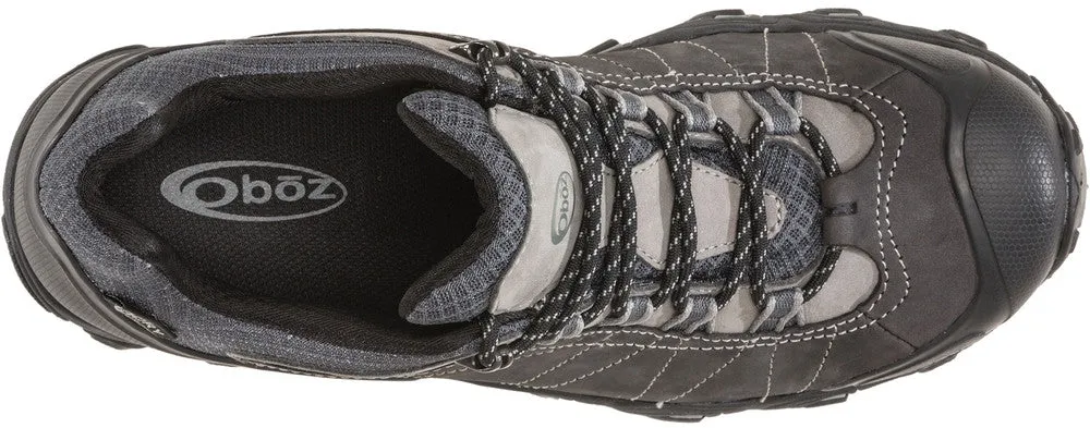 Oboz Men's Bridger Low B-DRY Dark Shadow