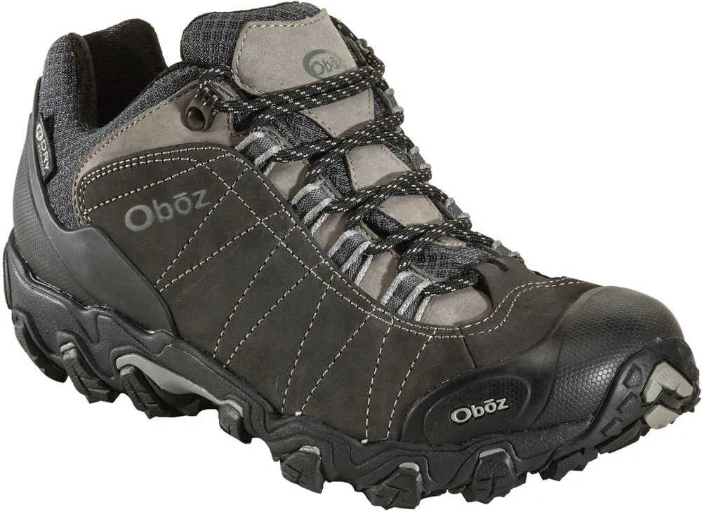 Oboz Men's Bridger Low B-DRY Dark Shadow