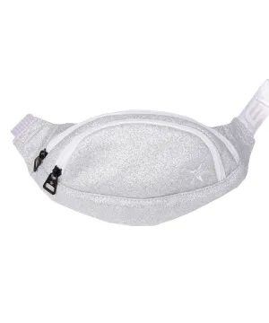 Opalescent Youth Rebel Fanny Pack with White Zipper