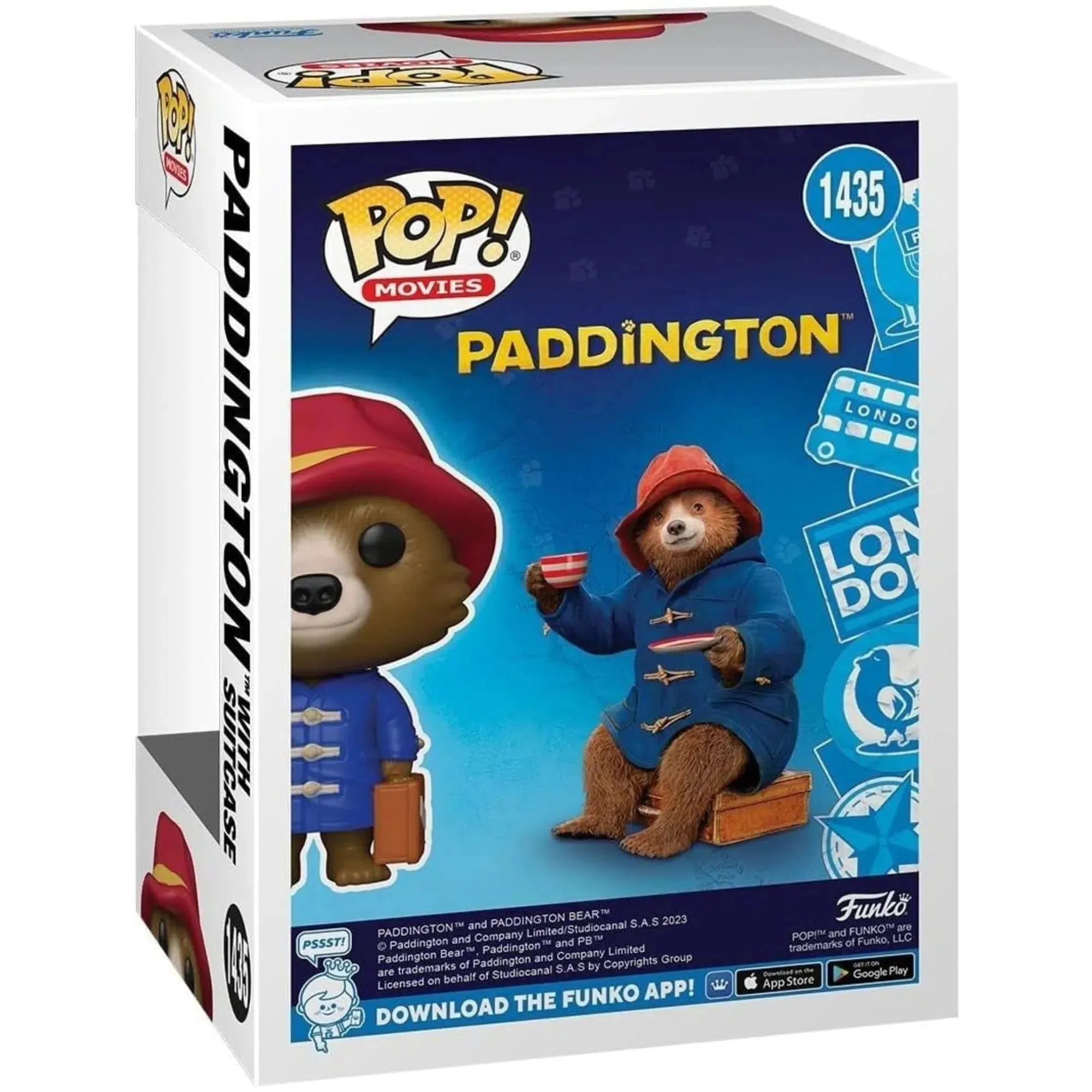 Paddington with Suitcase Figure - Funko - Pop! Movies Series (1435)