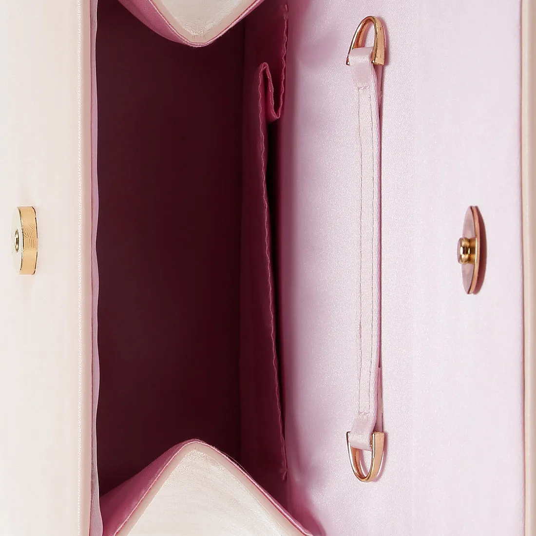 Pearl Top-Handle Diamante Brooch Bag