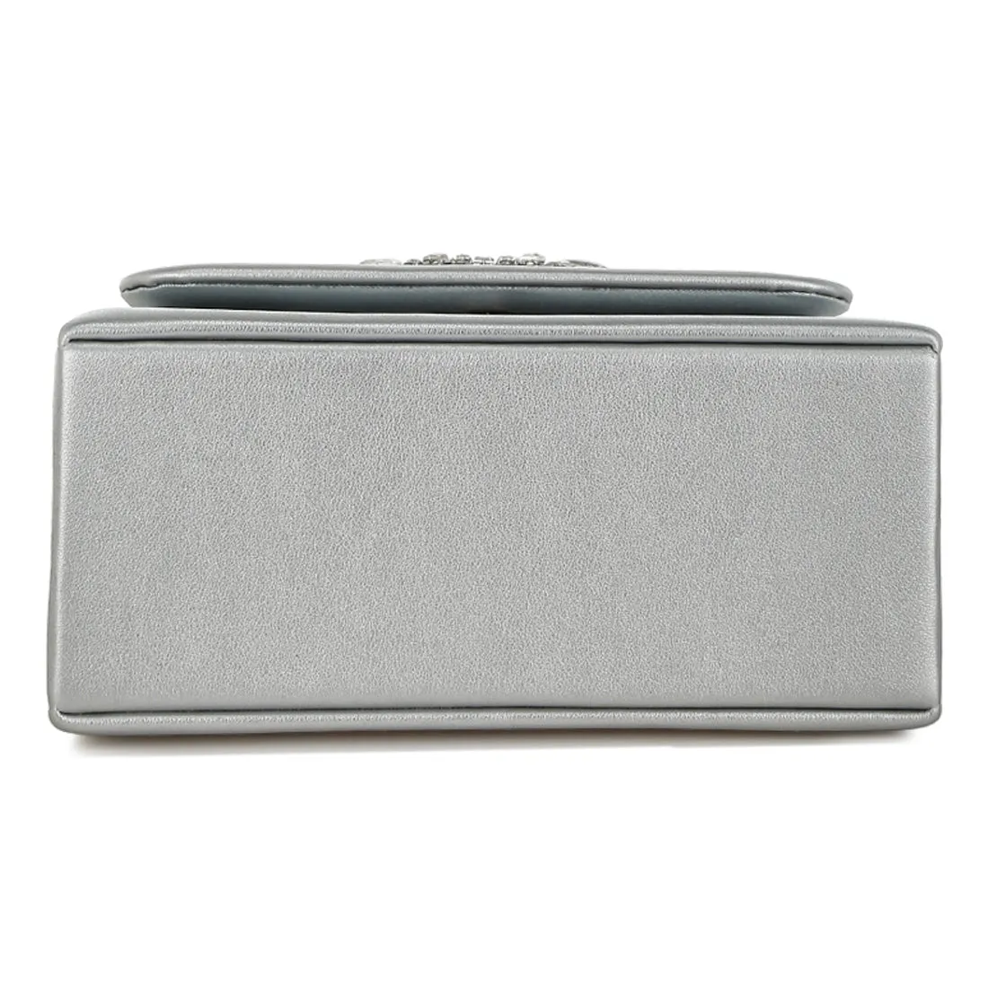 Pearl Top-Handle Diamante Brooch Bag