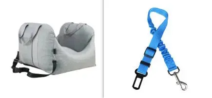 Pet Car Seat Waterproof Basket Portable Car Dog Seat