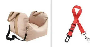 Pet Car Seat Waterproof Basket Portable Car Dog Seat