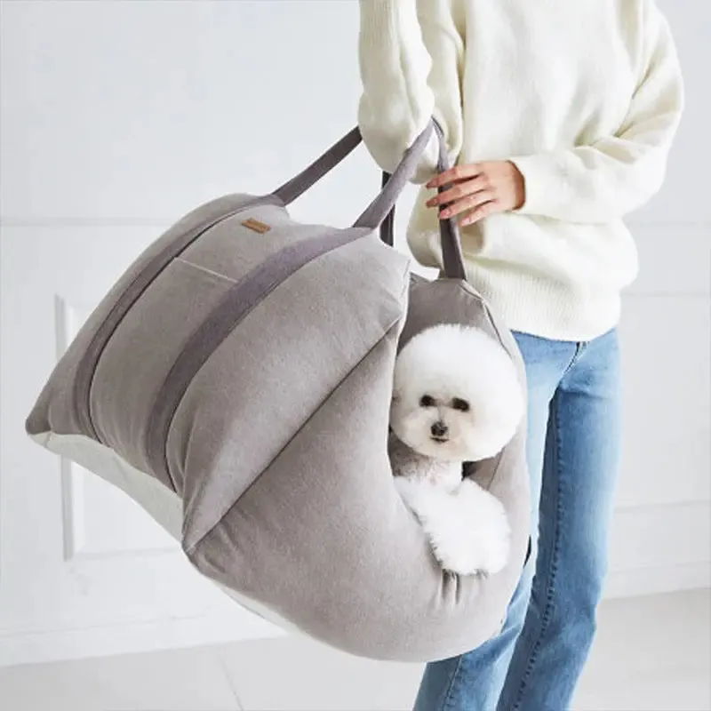 Pet Car Seat Waterproof Basket Portable Car Dog Seat