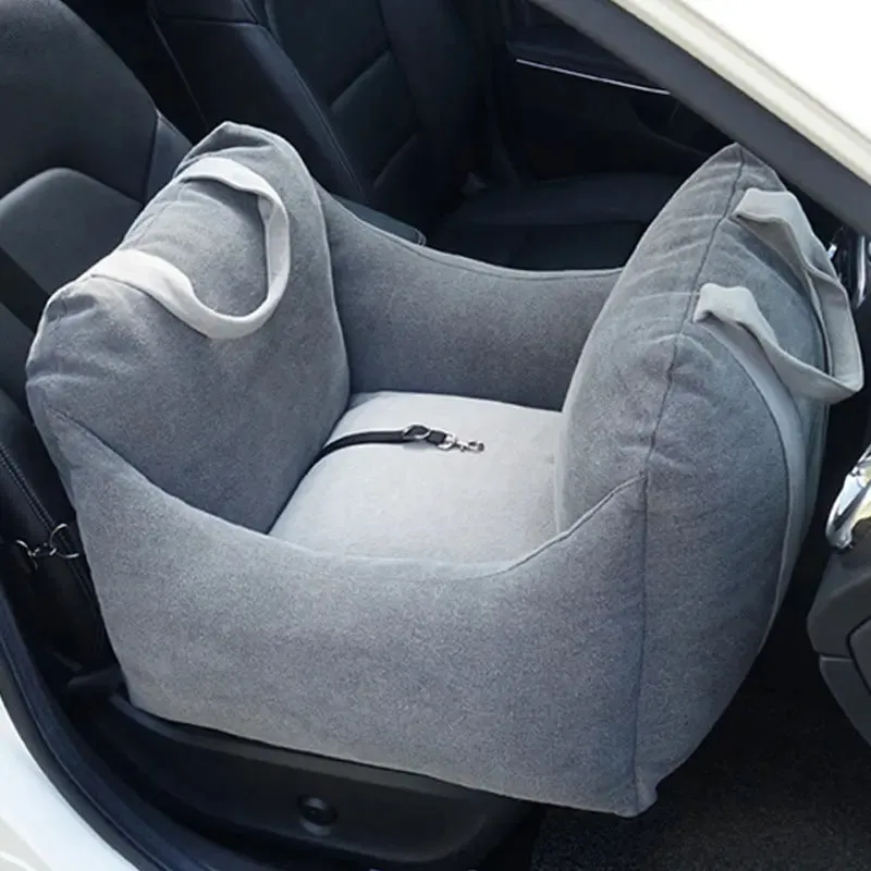 Pet Car Seat Waterproof Basket Portable Car Dog Seat