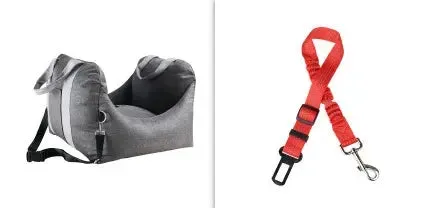 Pet Car Seat Waterproof Basket Portable Car Dog Seat