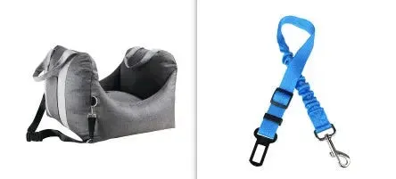 Pet Car Seat Waterproof Basket Portable Car Dog Seat