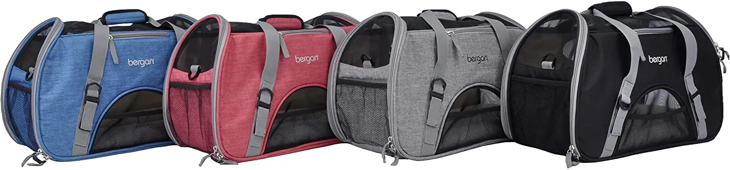 Pet Carrier Bag - Airline Approved Pet Comfort Carrier - Soft Sided Pet Carrier - Bergan