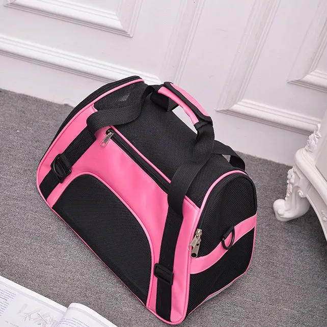 Pet Carrier Bag Portable Large Cat Dog Comfort Tote Travel Bag Airline Approved