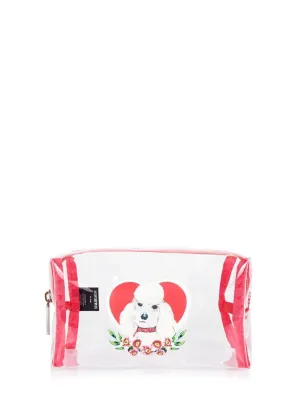 Poodle Makeup Bag
