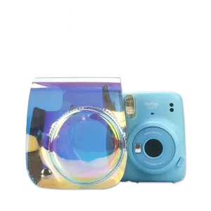 Purple Alva Instax Mini 11 Leather Case/Bag