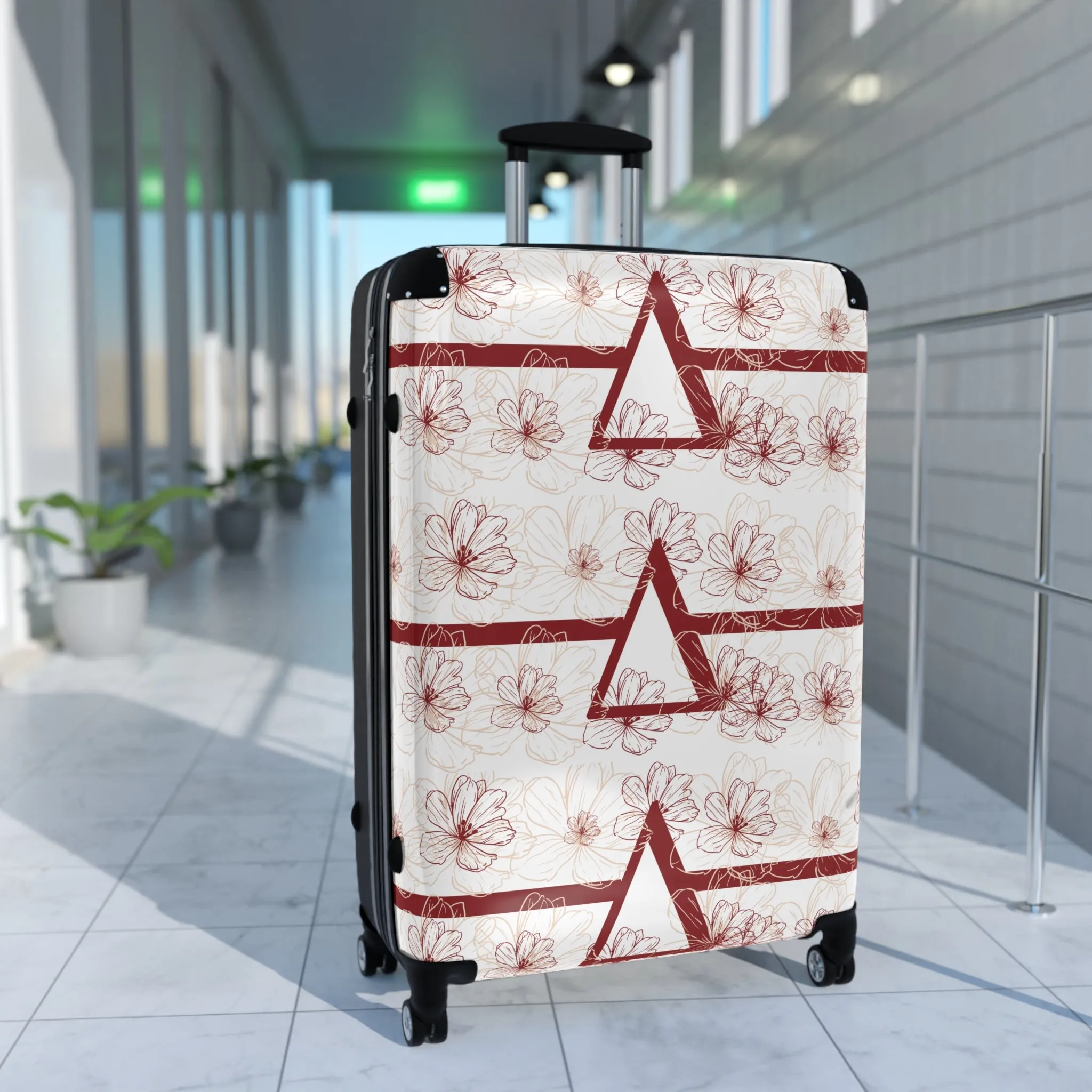 Pyramid Perfection Traveler Suitcase