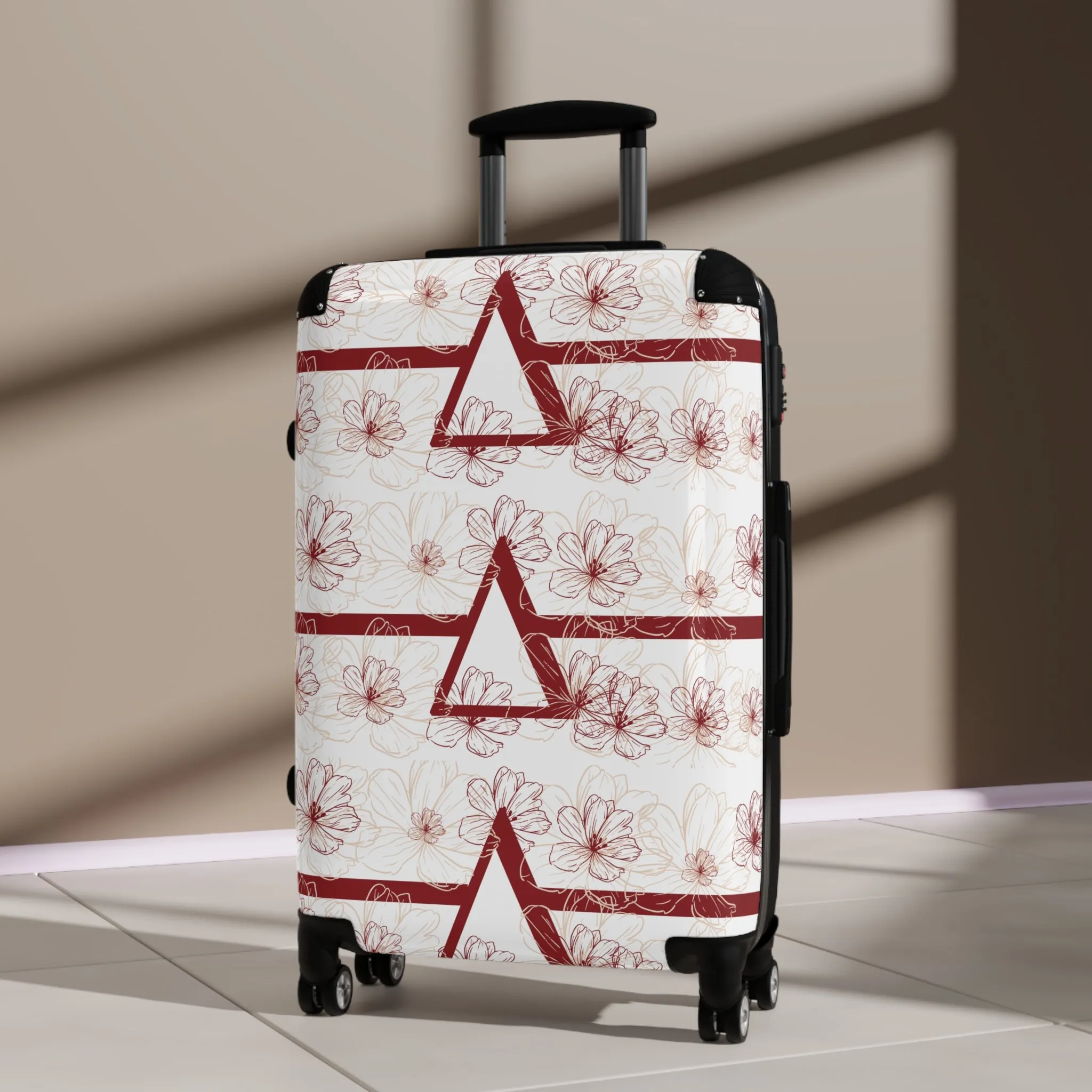 Pyramid Perfection Traveler Suitcase