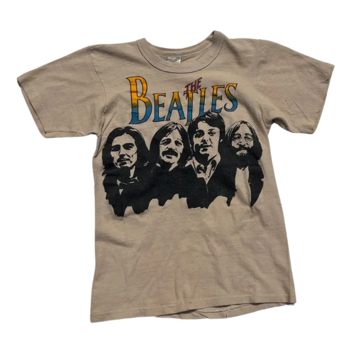 Rare 1970s The Beatles Band T-shirt