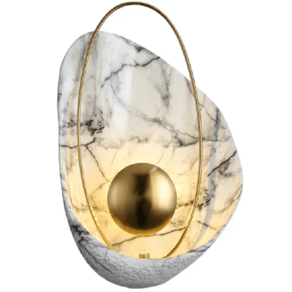 Shell Shape Brass Wall Light