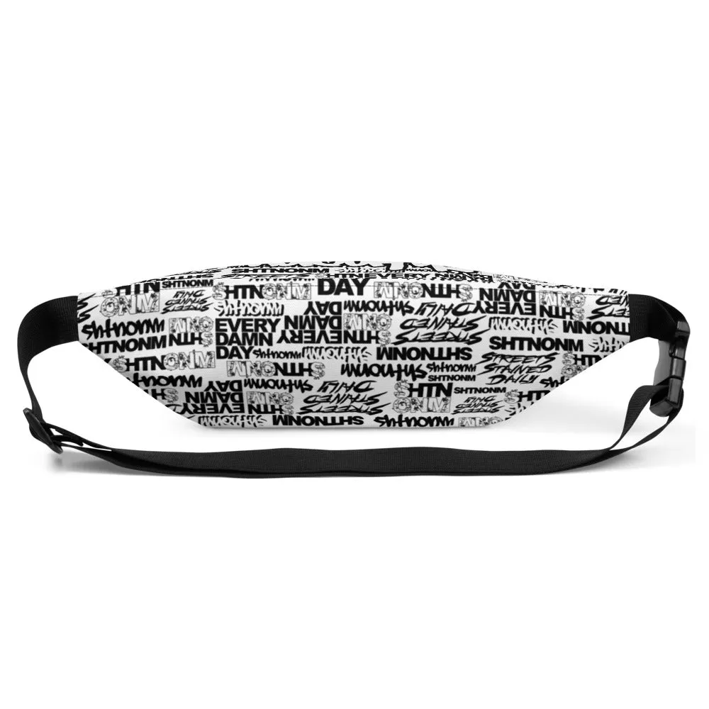 SHTNONM - White Fanny Pack (White)