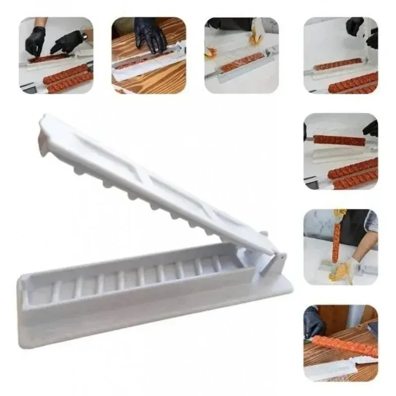 Single Row Kebab Maker BBQ Meat Skewer Machine Kebab Press Maker