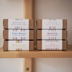 Six Handmade Vegan Soaps - Harmony Range