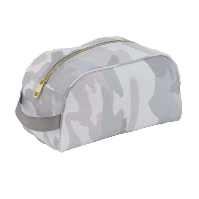 Snow Camo Traveler Toiletry Bag