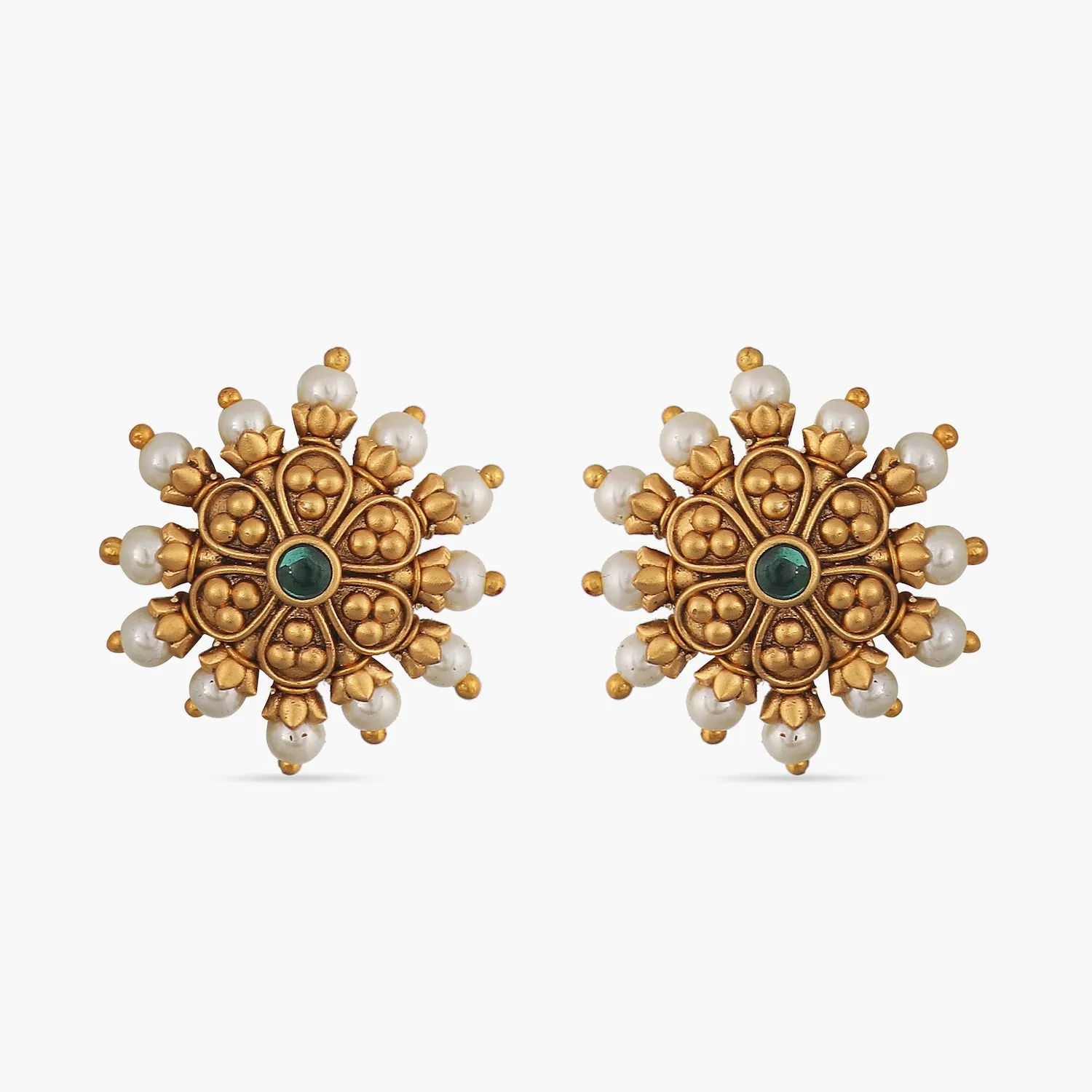 Sofia Pearl Antique Earrings
