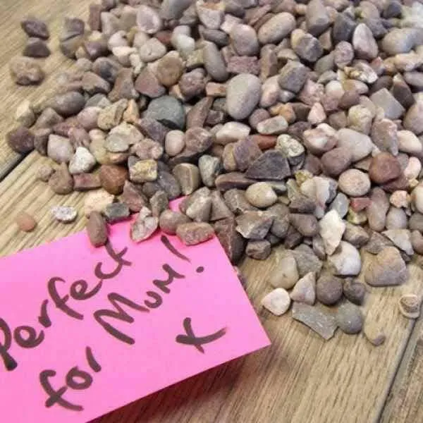 Staffordshire Pink Gravel Sample
