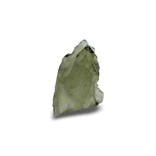 Starborn Genuine Rough Moldavite 5-7 Carat Stone, One Piece