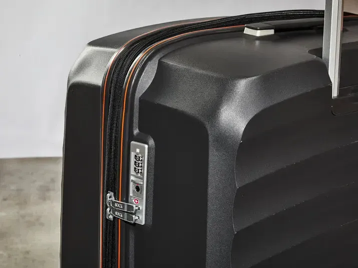 Sunwave Set of 3 Suitcases - Charcoal