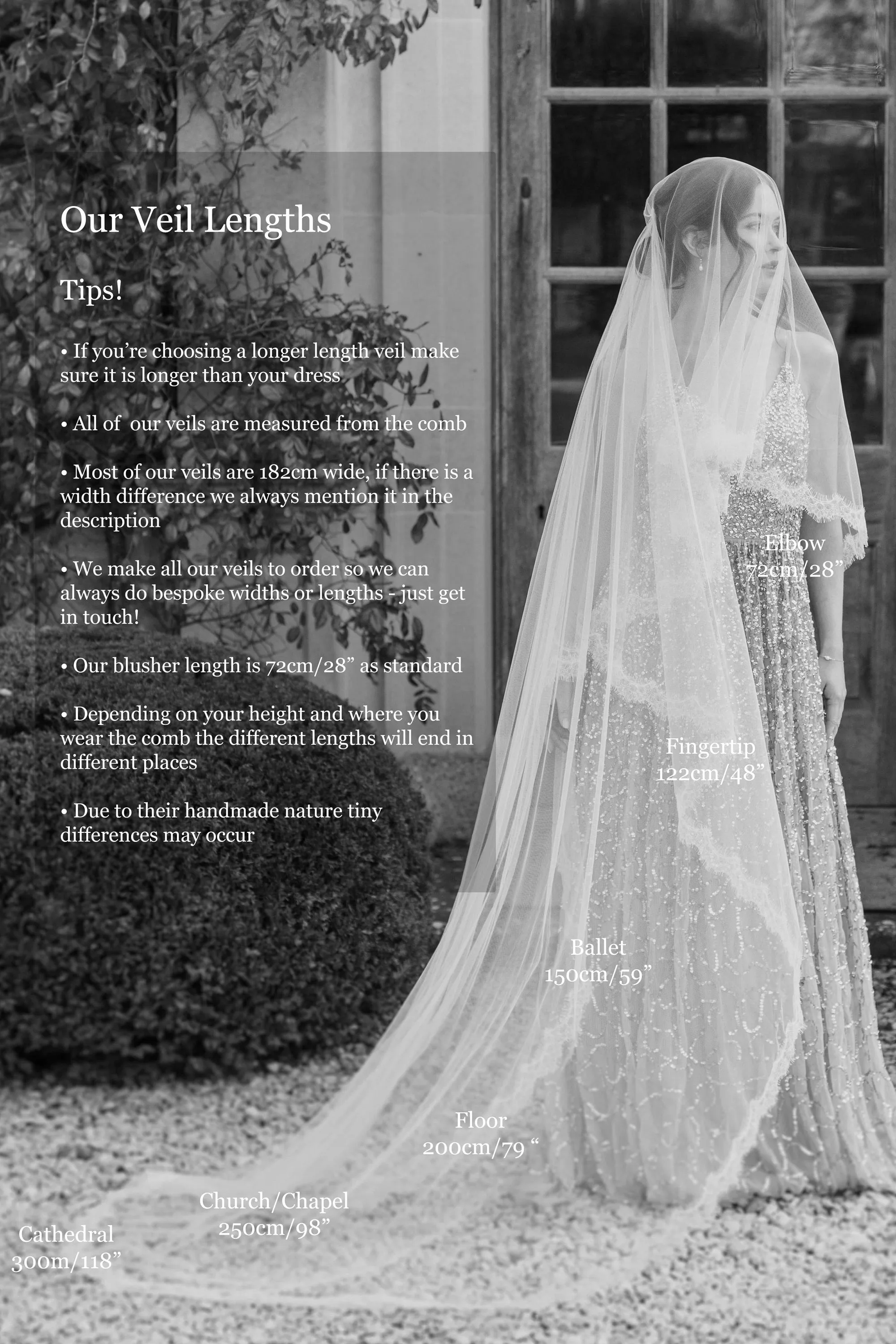 Tassel Fringe Veil - 'Dakota'