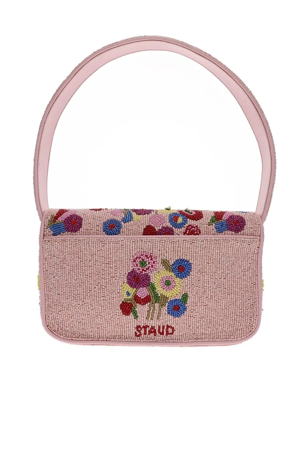 Tommy Wildflowers Beaded Shoulder Bag