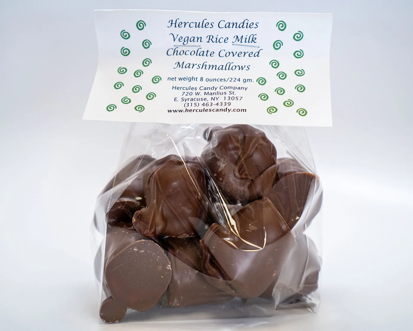 Vegan Chocolate Covered Marshmallows