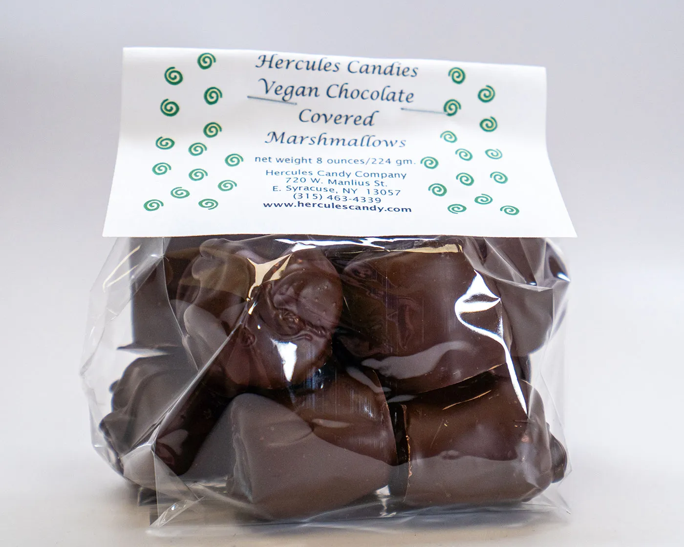 Vegan Chocolate Covered Marshmallows