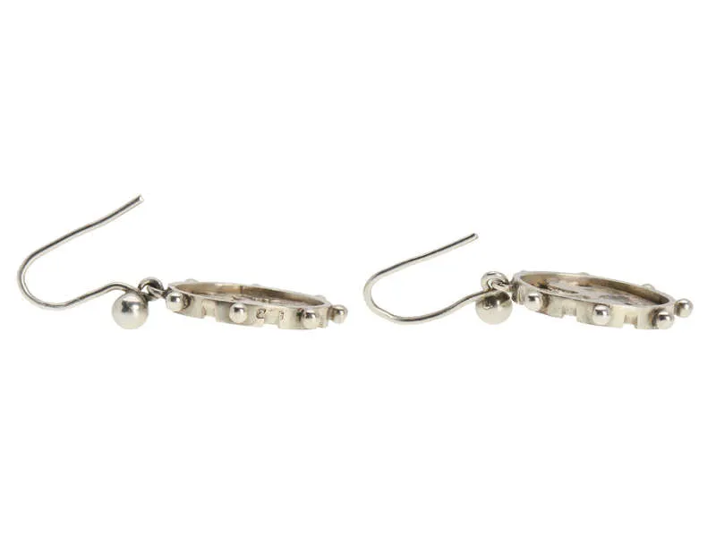 Victorian Lion & Tropical Themed Earrings of 1879