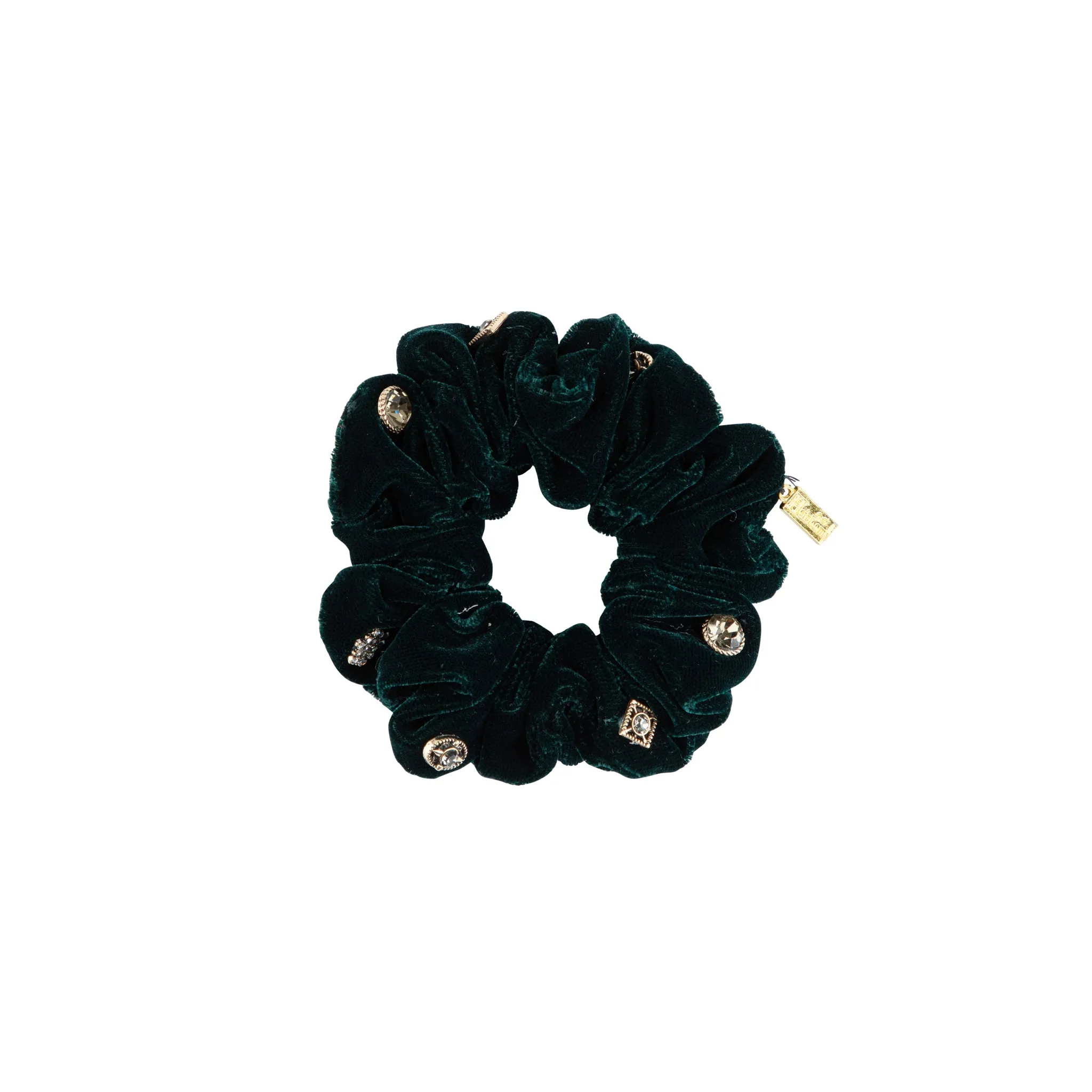 Vintage Stone Scrunchie