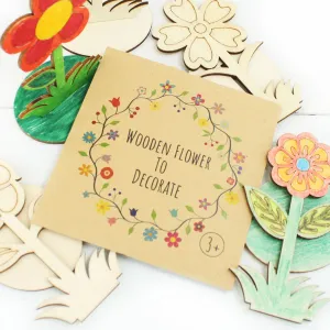 Wooden Flower To Decorate