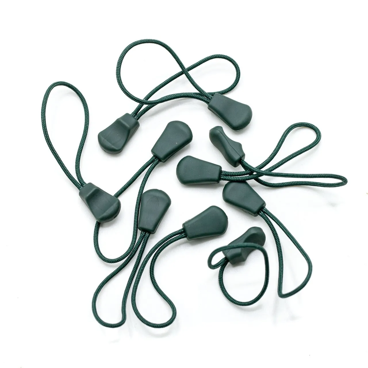 Zipper Pull - Dark Green