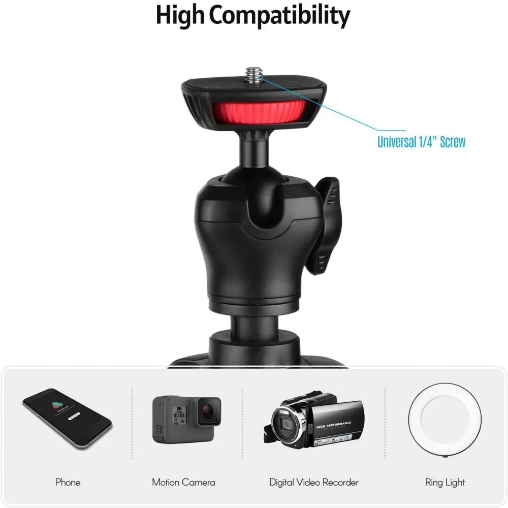 ZOMEi T50 Portable Tripod, Black