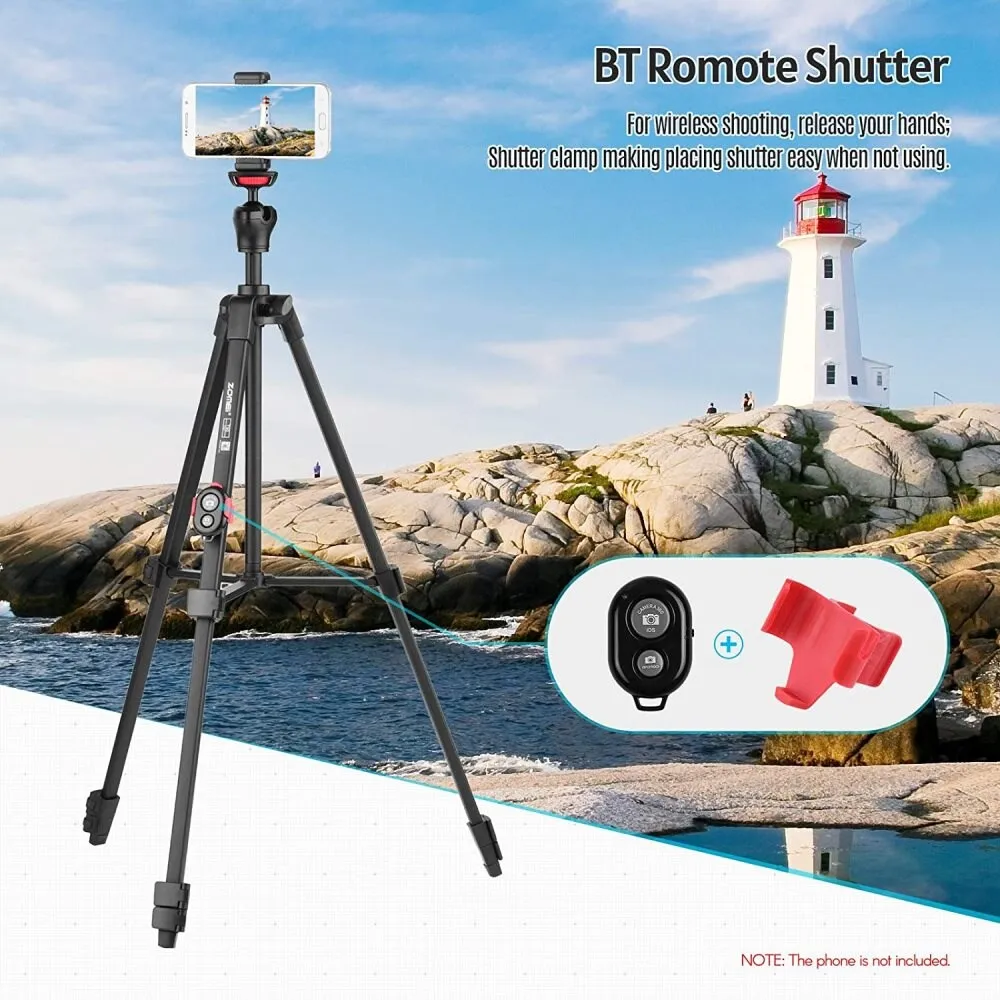 ZOMEi T50 Portable Tripod, Black