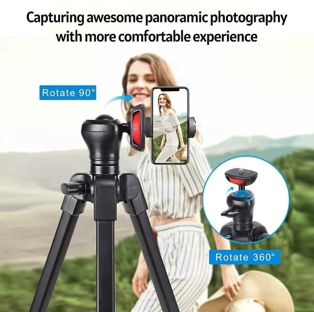 ZOMEi T50 Portable Tripod, Black