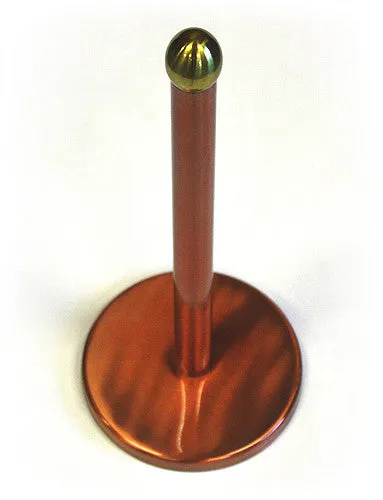 Zuccor Copper Plated Paper Towel Pole - 13.75"